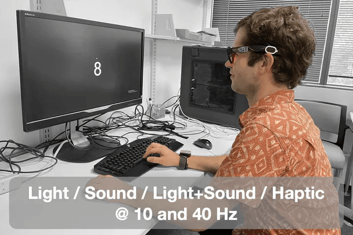 Improving Attention Using Wearables via Haptic and Multimodal Rhythmic Stimuli cover